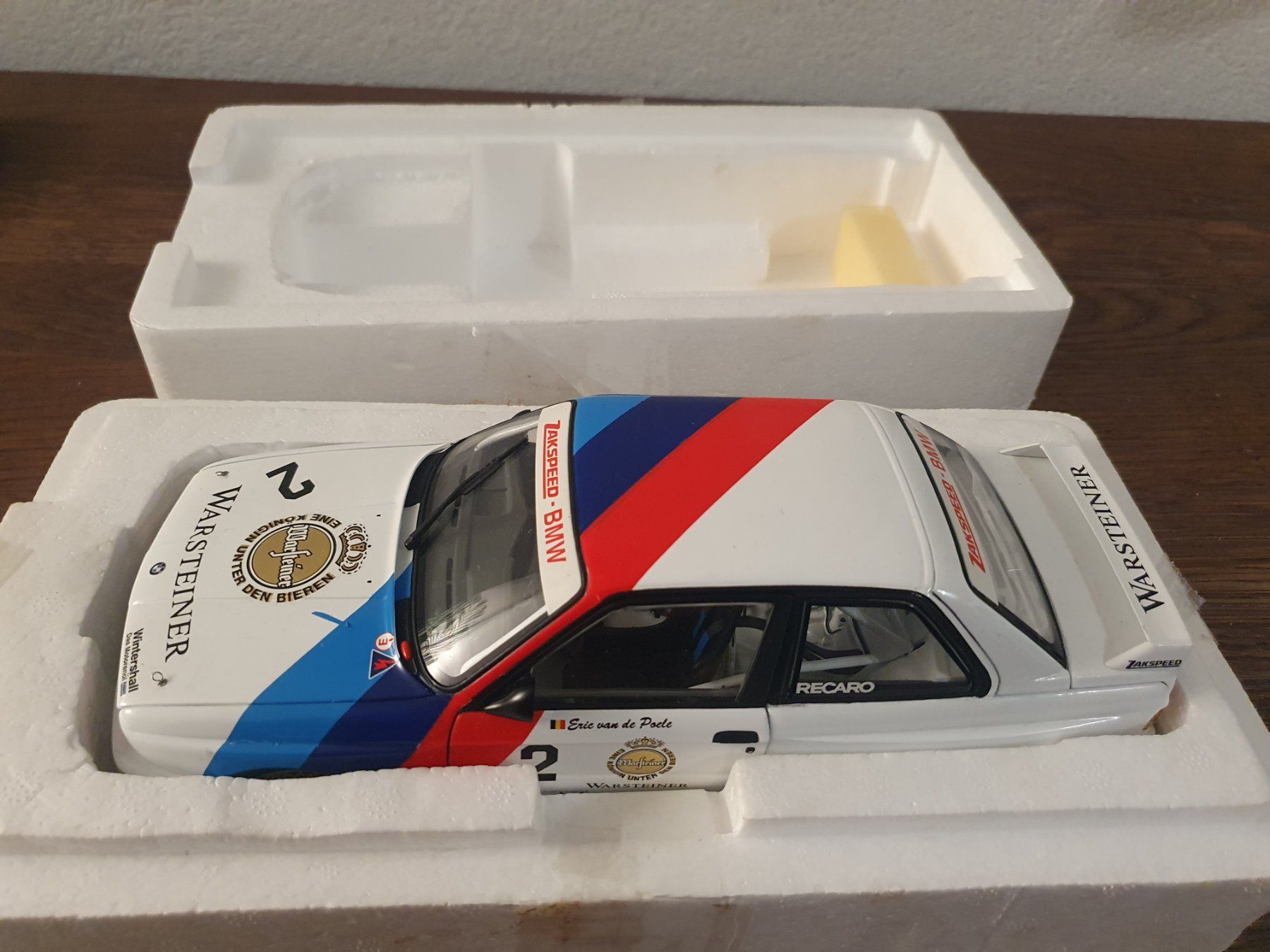 Minichamps Modellautos: BMW M3 E30 DTM 1987 Eric Van de Poele 1/18 – Gebraucht aus Chernex von Manu0128 1