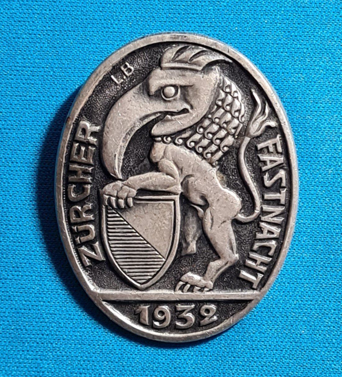 Placchette & Badge: Fastnachtsplakette Zürich 1932 – Usato da Saland venduto da V-Tour
