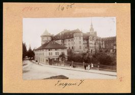 Fotografie Torgau / Elbe, Strassenpartie