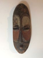 AFRIKA Maske aus Holz „Kuss“