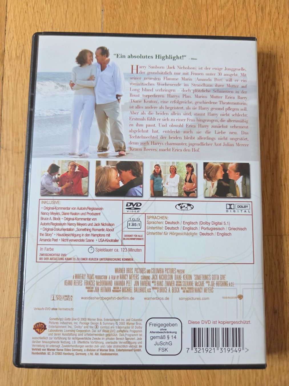 Tutti i DVDs: DVD: Was das Herz begehrt – Usato da Horgen venduto da sel_c9py 1