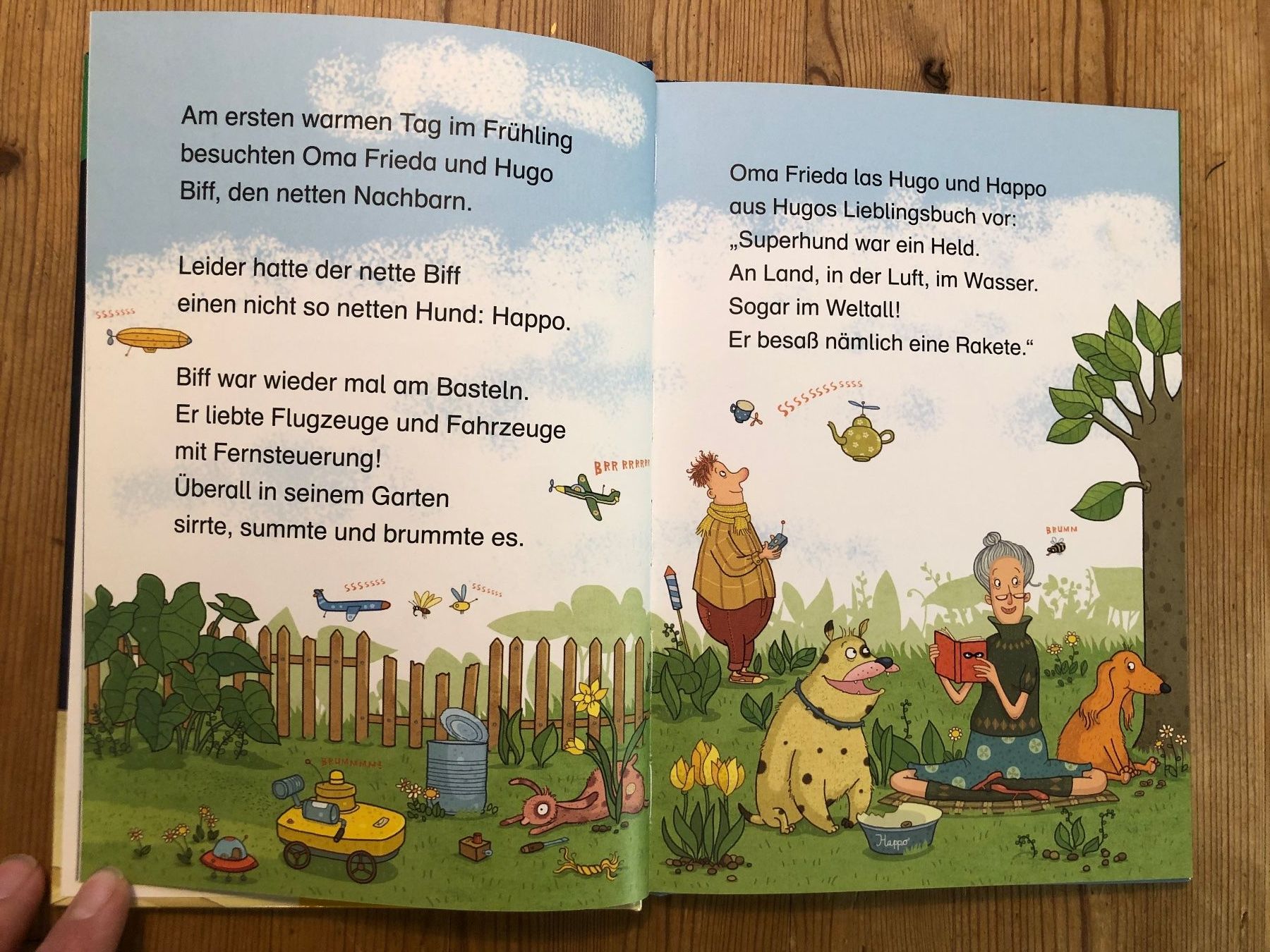 Libri: Superhugo Erstleser Buch mit Rätseln – Nuovo (secondo la descrizione) da Aarau venduto da arra7 1