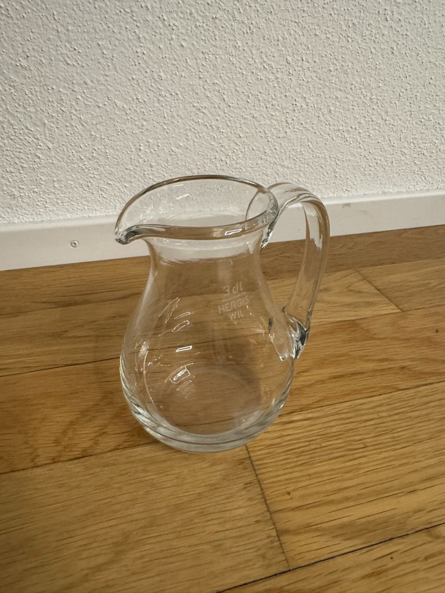 Caraffe: Hübsche Glaskaraffe – Usato da Münchwilen TG venduto da Schnappi040816