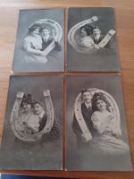 KITSCH - JUNGES PAAR - PROSIT - HUFEISEN