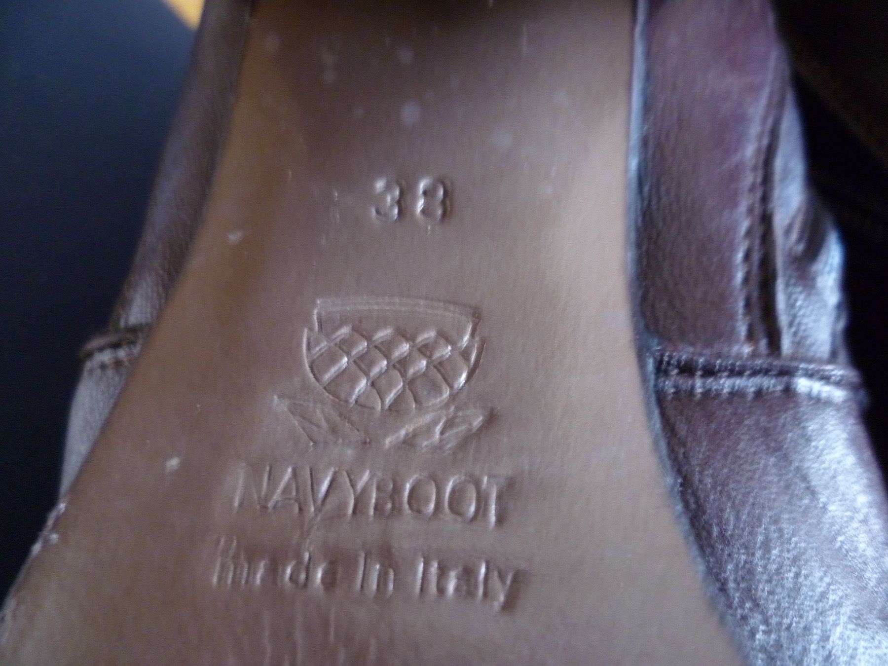 Navyboot Scarpe da donna: Wunderschöne Navyboot Stiefel, Grösse 38, Leder – Usato da Thalwil venduto da ansae17 4