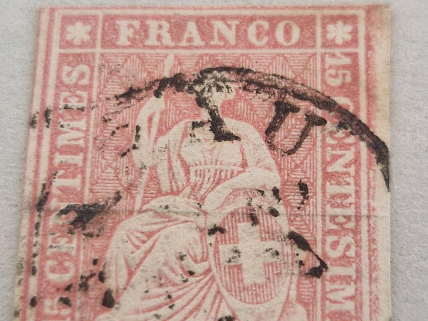 Tutti i francobolli: Strubel 24G, signiert, ab 1.- – Usato da Burgdorf venduto da Glossy01 1