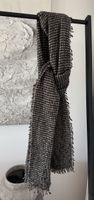 FALIERO SARTI Schal – Beige/Schwarz – Kaschmir/Wolle/Seide