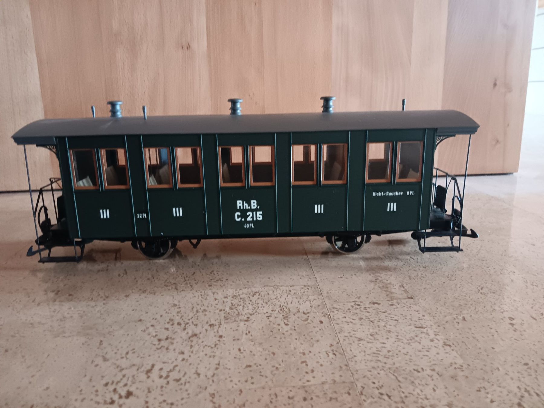Brawa Modellini di ferrovie: Brawa 3 Kl, C 215 RhB – Usato da Turbenthal venduto da Gmc6