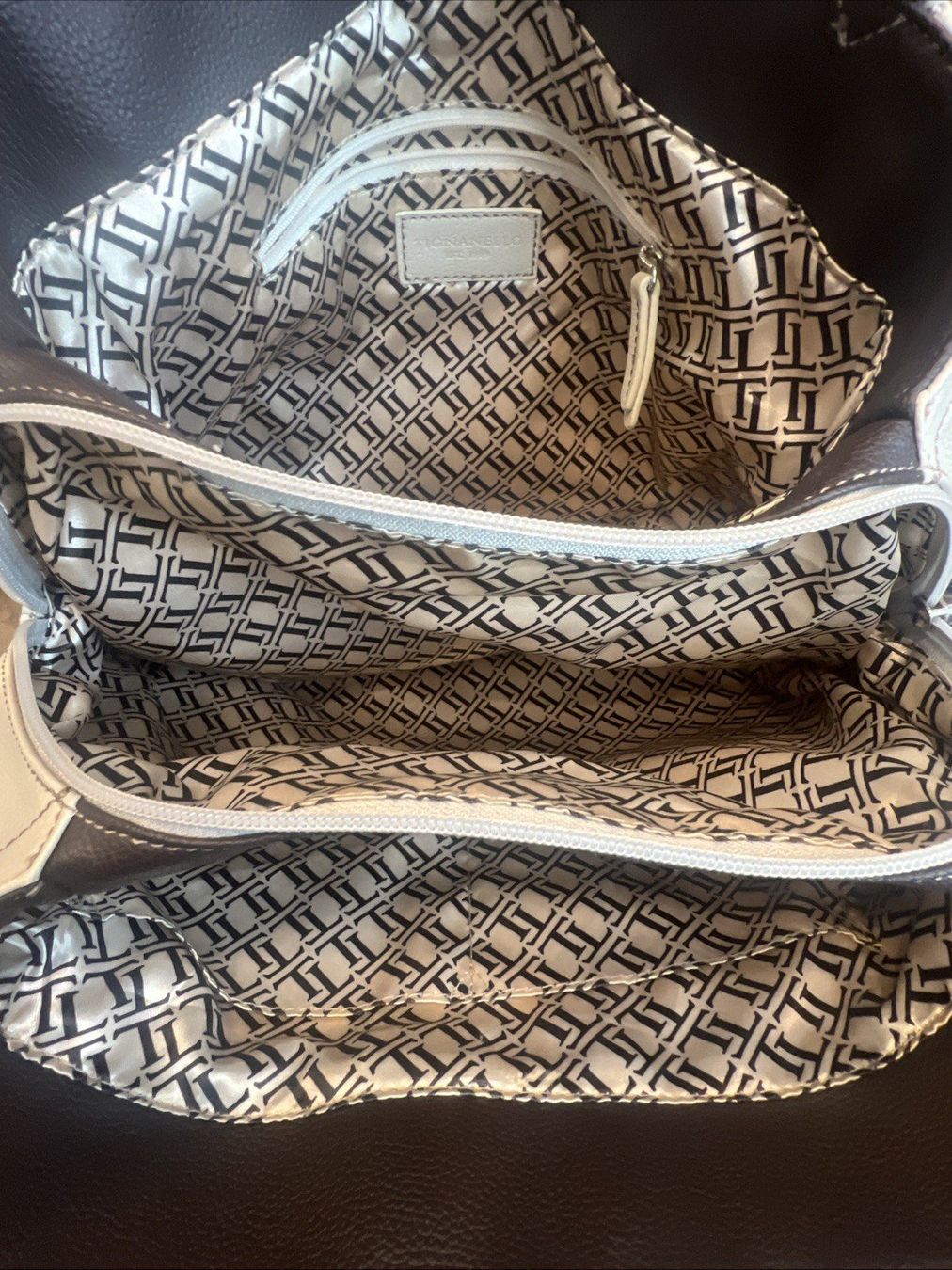 Borse da donna: TIGNANELLO  Ledertasche beige – Usato da Basel venduto da Mamaree 9