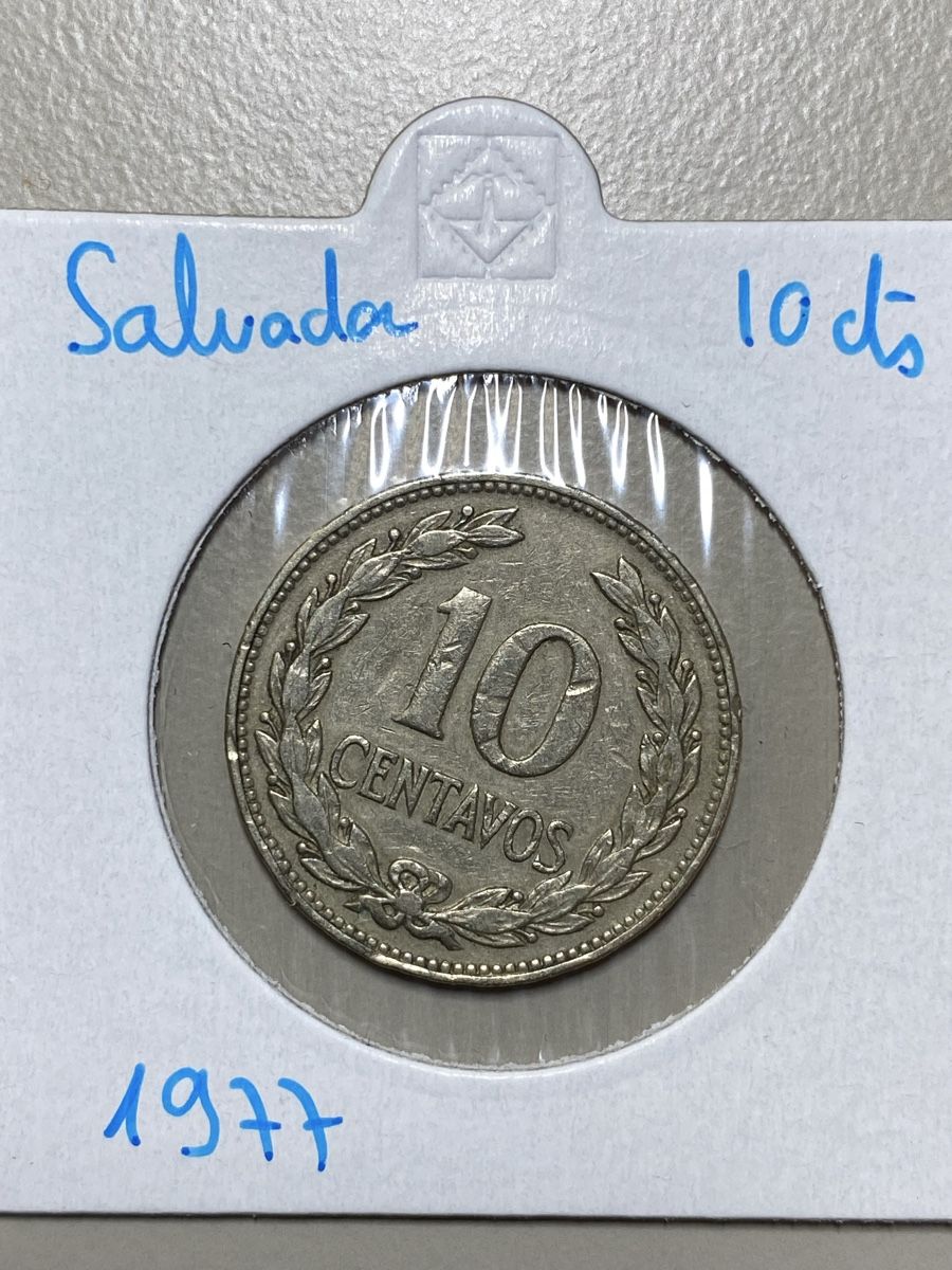 Tutti le monete: Salvador - 10 cents - 1977 – Usato da Payerne venduto da Mike1682