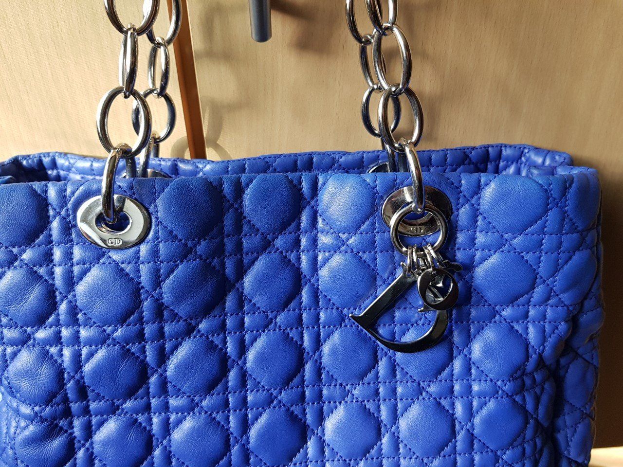 Dior Borse da donna: Original Christian Dior Soft Tasche Blau – Usato da Basel venduto da chien008 1