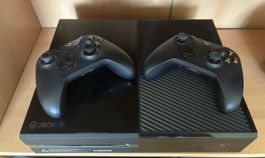XBOX ONE avec 2 manettes 
