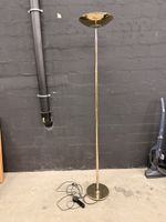 Stehlampe Deckenfluter goldfarben gebraucht