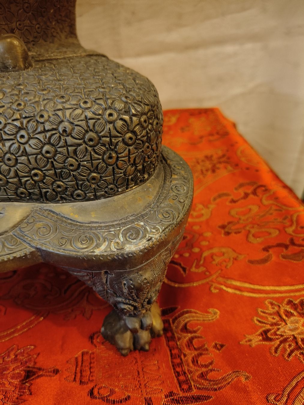 Sculture & Statue: Vintage Thai Style Bronze BrassH 53cm – Usato da Zwingen venduto da inf_2blh 6