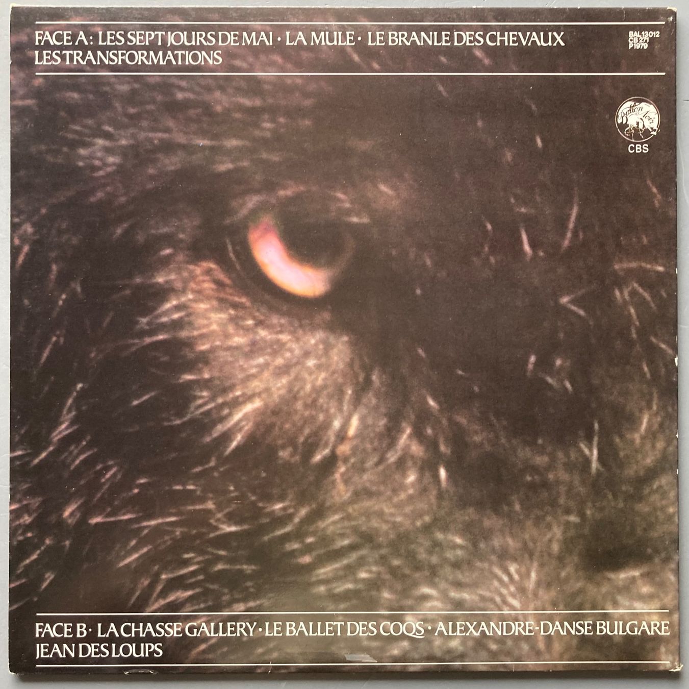Schallplatten: MALICORNE - LE BESTIAIRE – Gebraucht aus Poliez-Pittet von Newtown-Records 1