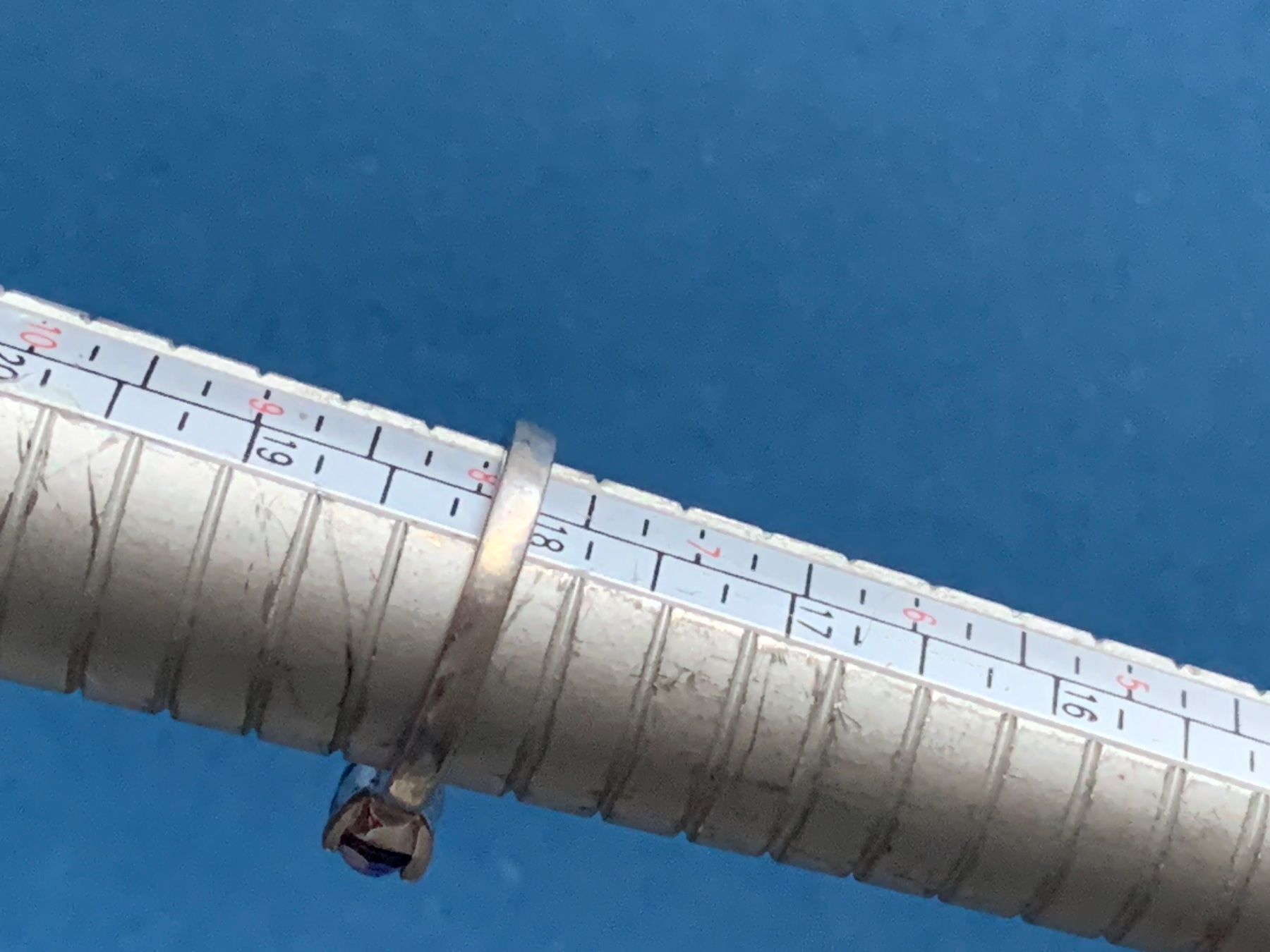 Fossil Anelli: Silberring violett OVAL (57) – Usato da Dittingen venduto da Bijoubelle 4