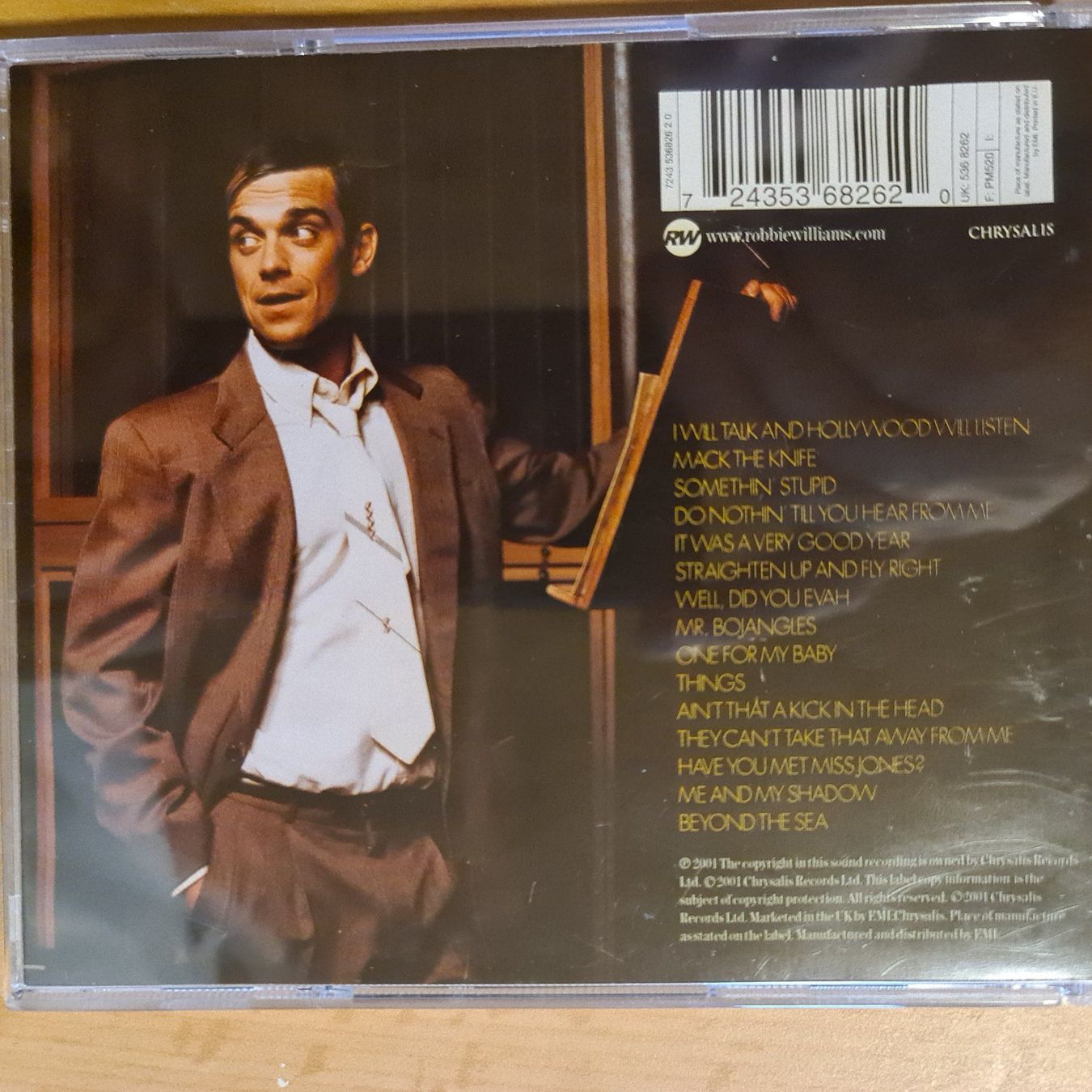 CD: Robbie williams – Usato da Dintikon venduto da Vexi 1