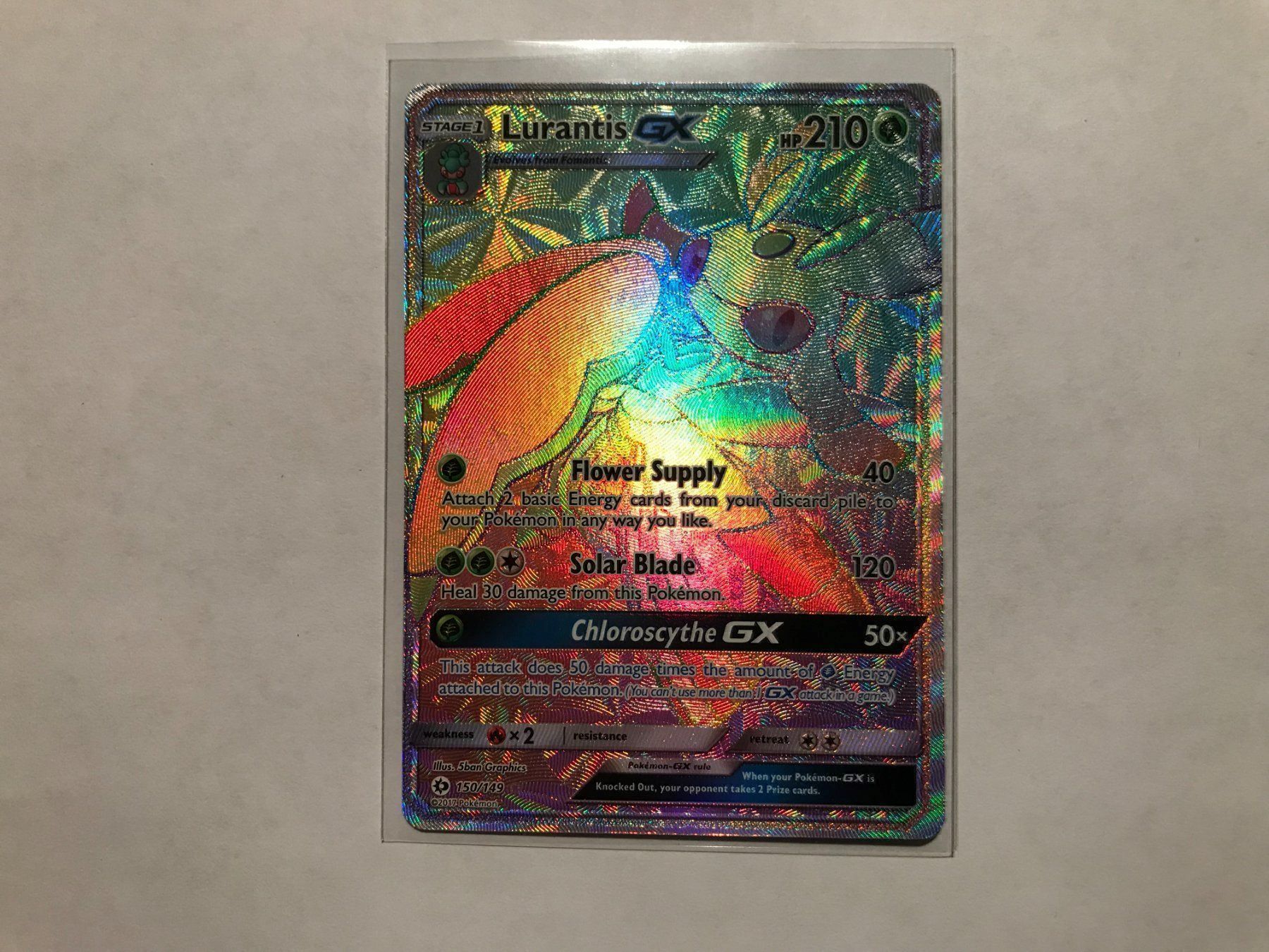 Pokémon Carte collezionabili: Lurantis GX Rainbow – Usato da Hagendorn venduto da Pokecollectorch