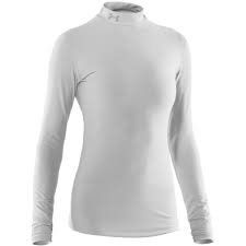 Shirt langarm Under Armour Mock 1221816-100 Damen Gr. L