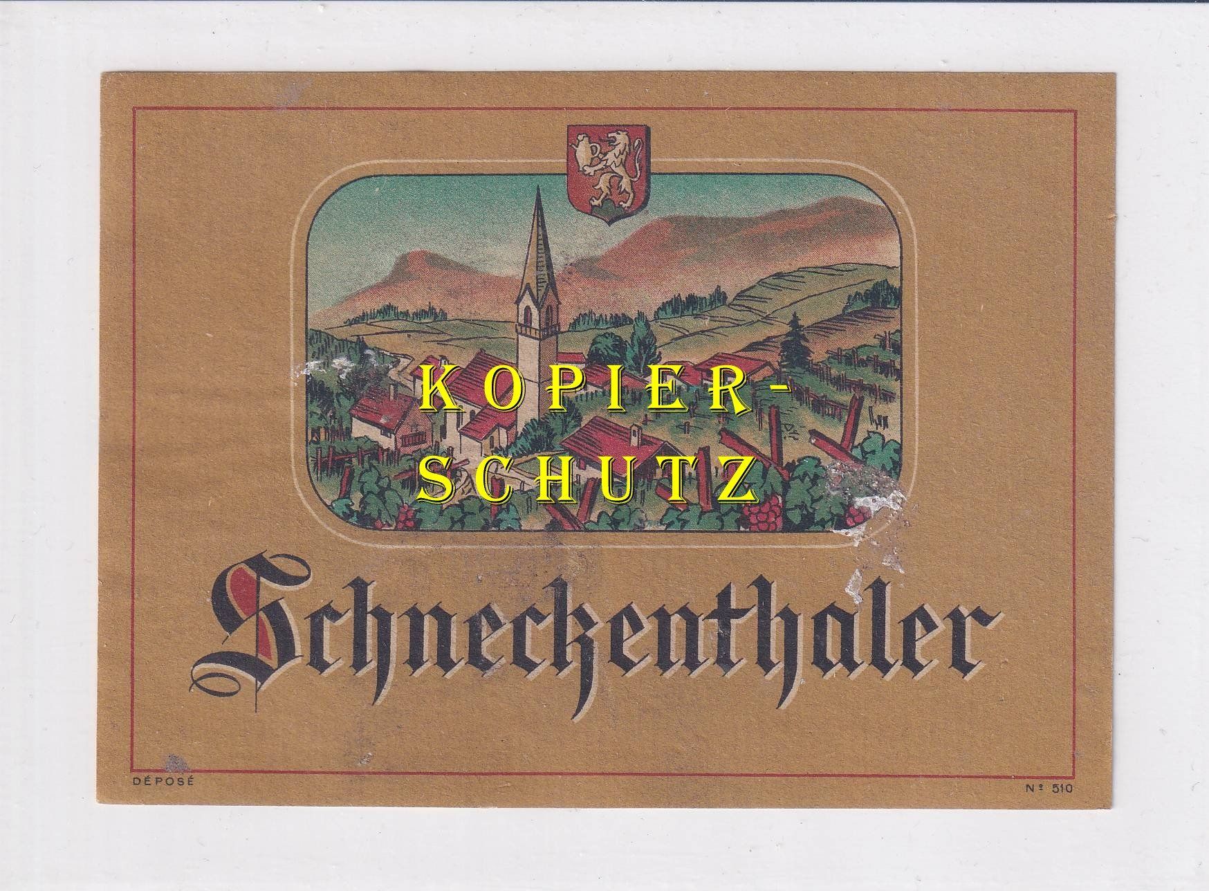 Carta: Etikette - Schneckenthaler /bd – Usato da Hombrechtikon venduto da Rudolf07