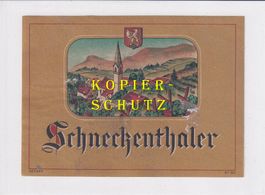Etikette - Schneckenthaler /bd