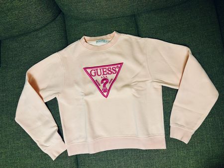 Guess Rosa Pullover, Top Zustand, Grösse S (M)