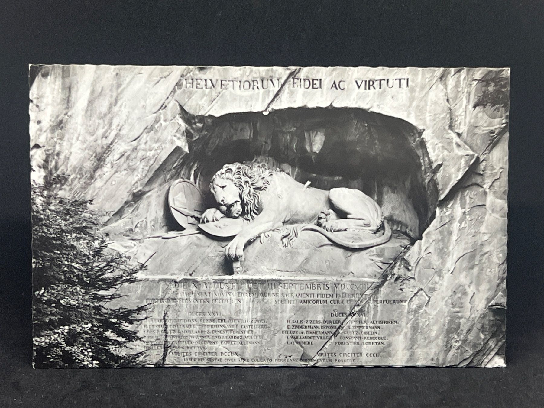 Cartes postales: Luzern. Löwendenkmal – D'occasion à Widnau par Brusi9