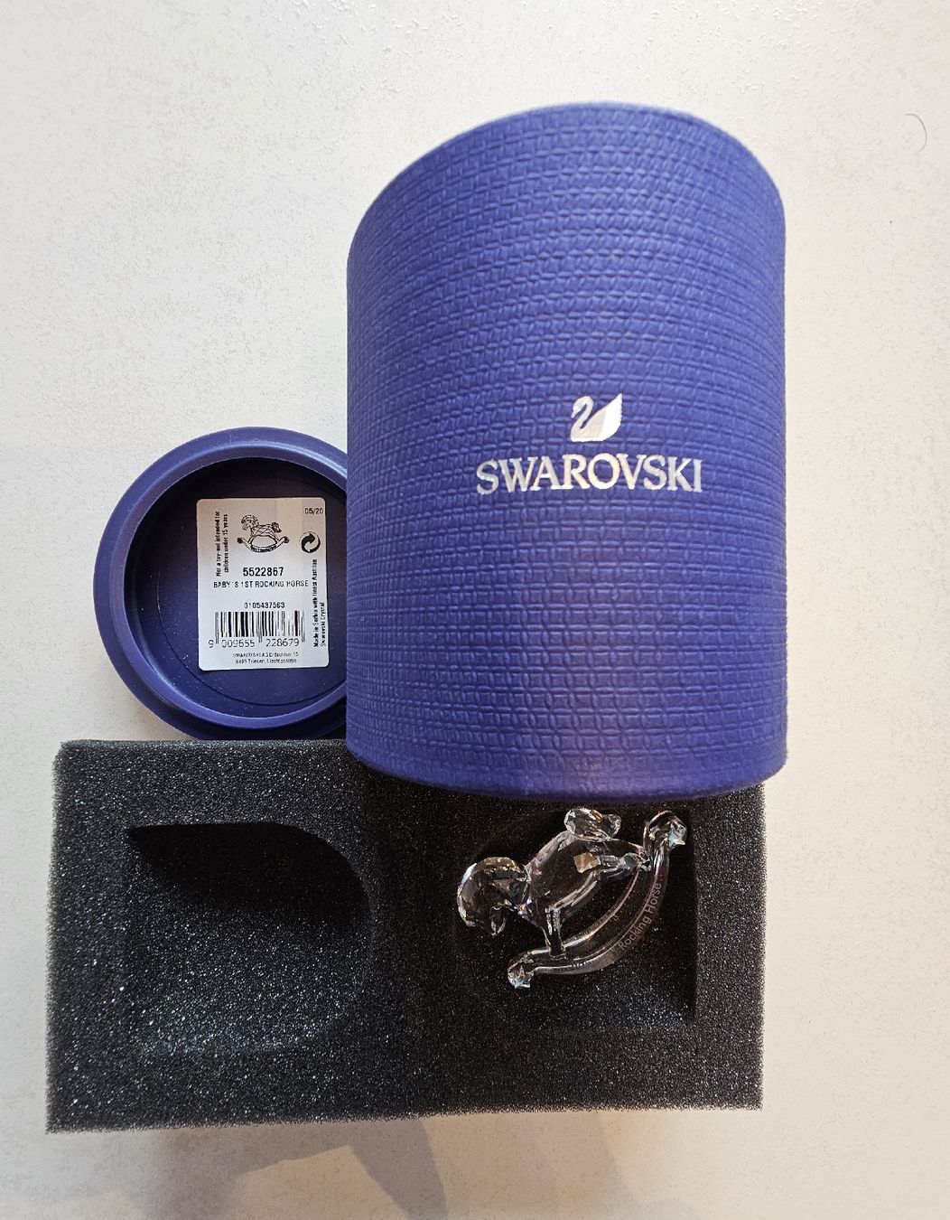 Swarovski Statuette: Swarovski Baby's first rocking Horse 5522867 – Nuovo e nell'imballaggio originale da Roggwil BE venduto da val_cqv7 1
