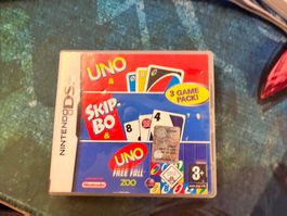 Uno Skip Bo Uno Free Fall Nintendo DS