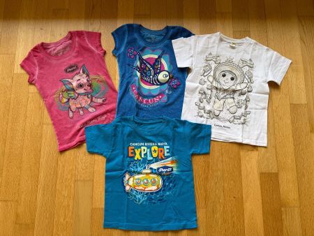 T-shirts - Grösse 4-5 Jahre - Cancun