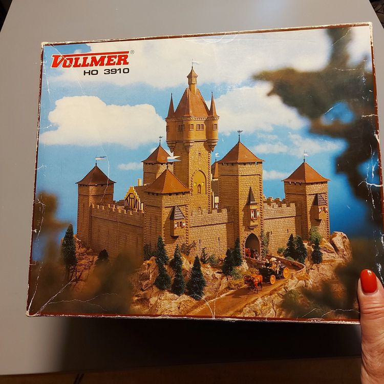 Vollmer Burg Rabenstein H0, SELTEN!! Mit Geist! (Gebraucht) in ...