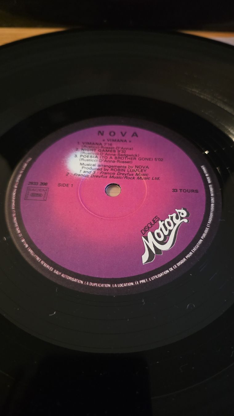 Dischi in vinile: NOVA - Vimana, 1976 Vg,Vg – Usato da Yvonand venduto da RF-VINYL 2