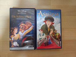 Anastasia&Die Schöne und das Biest VHS's