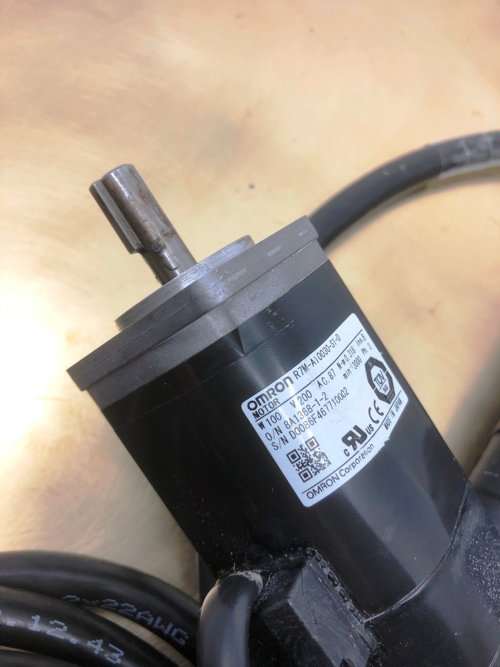 Motori: Omron R7M-A10030-S1-D Servomotor  #2 – Usato da Laufenburg venduto da Sirluger 2