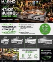 Plancha MAINHO 2026