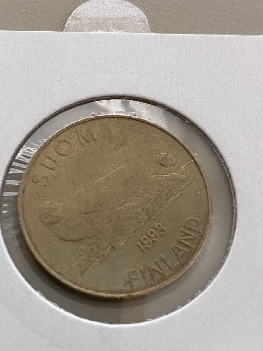 Tutti le monete: Finlande - 5 Markka - 1993 – Usato da Payerne venduto da Mike1682 1