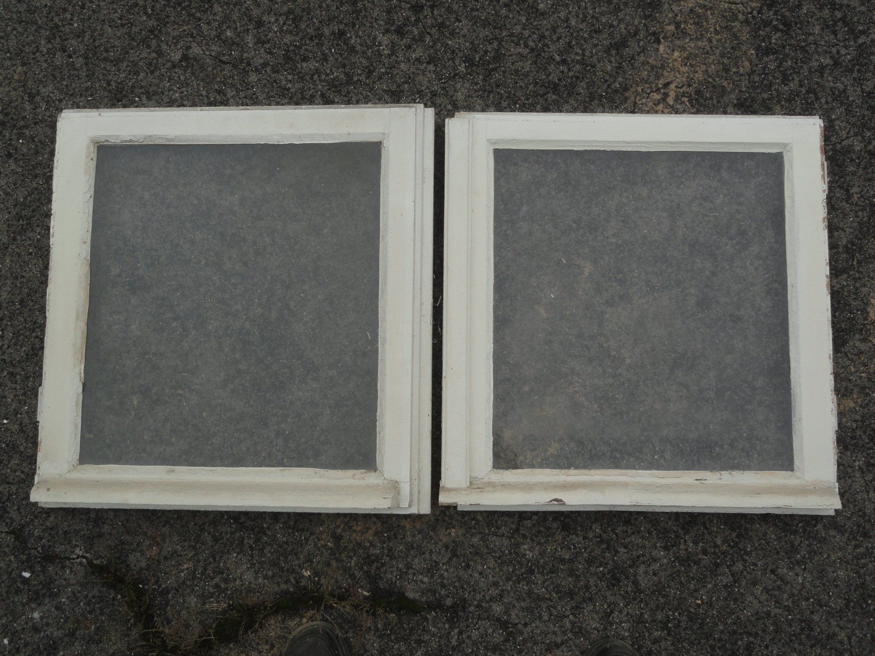 Finestre: 2 vintage Fenster Holz weiss – Usato da Ins venduto da Baj 5