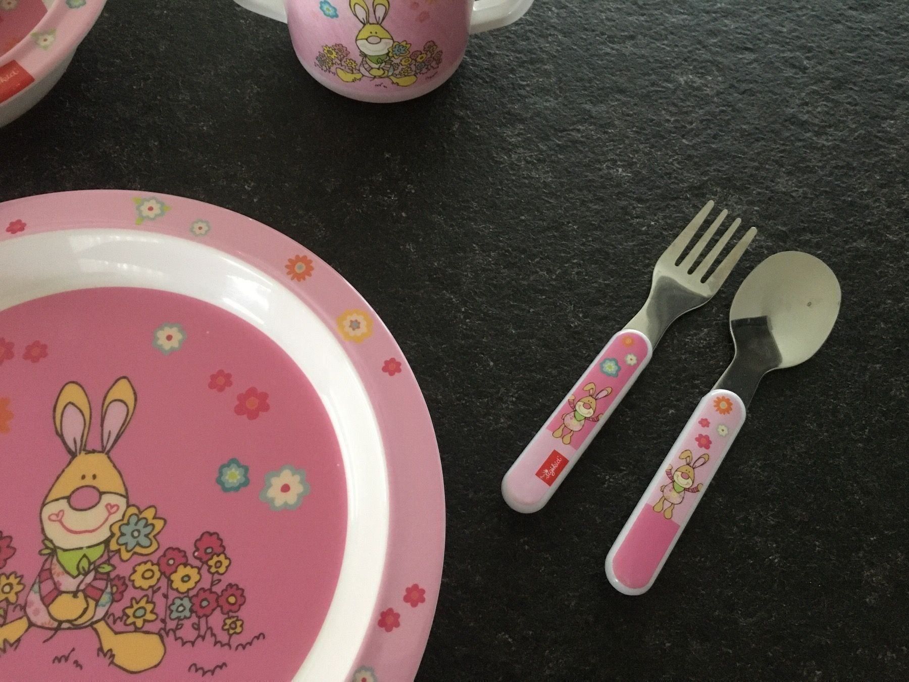 Geschirrsets: Melamin Set Kindergeschirrset Sigikid – Gebraucht aus Sarnen von Pinoccio6 3