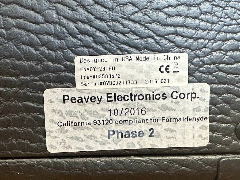 Peavey Verstärker: Peavey Envoy 110 neuste Version - Top Zustand – Gebraucht aus Zürich von Drachensegler 2