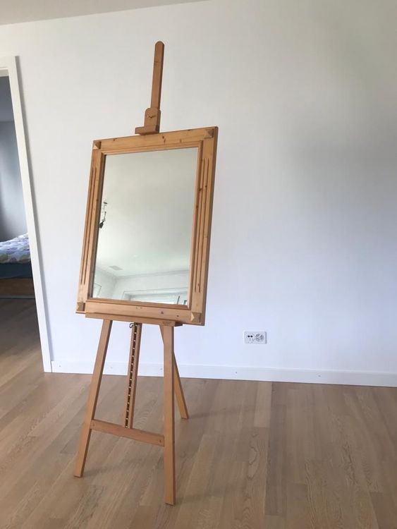 Metall-Staffelei Mit Kettenstütze – 147 Cm Hoch, Verstellbar | Für Spiegel, Hochzeitsschilder & Kunst-Displays