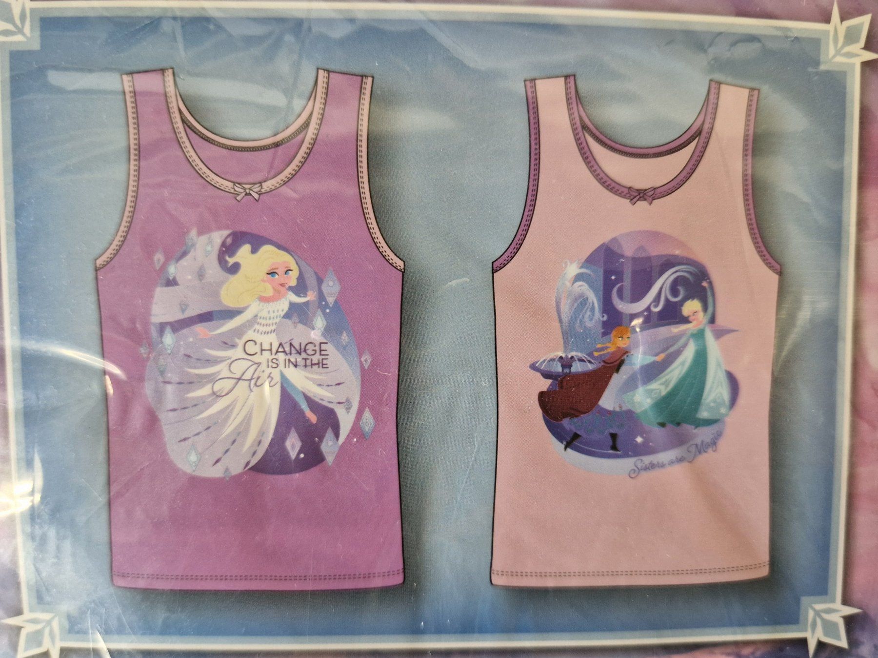 Disney Biancheria intima: Mädchen Unterhemd 2er Pack Frozen 134/140 – Nuovo (secondo la descrizione) da Muhen venduto da Restwert_Muhen 1