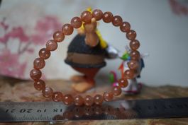 Sonnenstein  7mm   Kugeln Armband     ❄️🔮Echt kein Fake