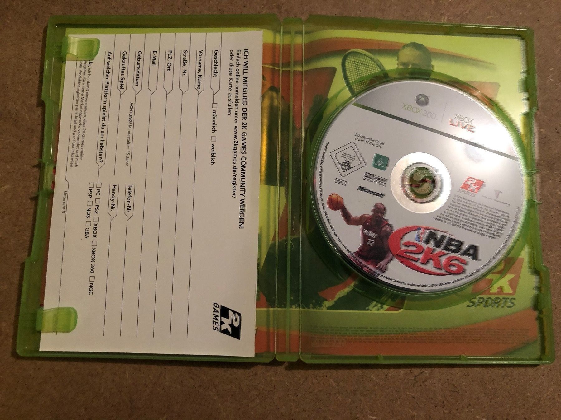 Giochi: NBA 2K6 für Xbox 360 – Usato da Kestenholz venduto da Mad18 2