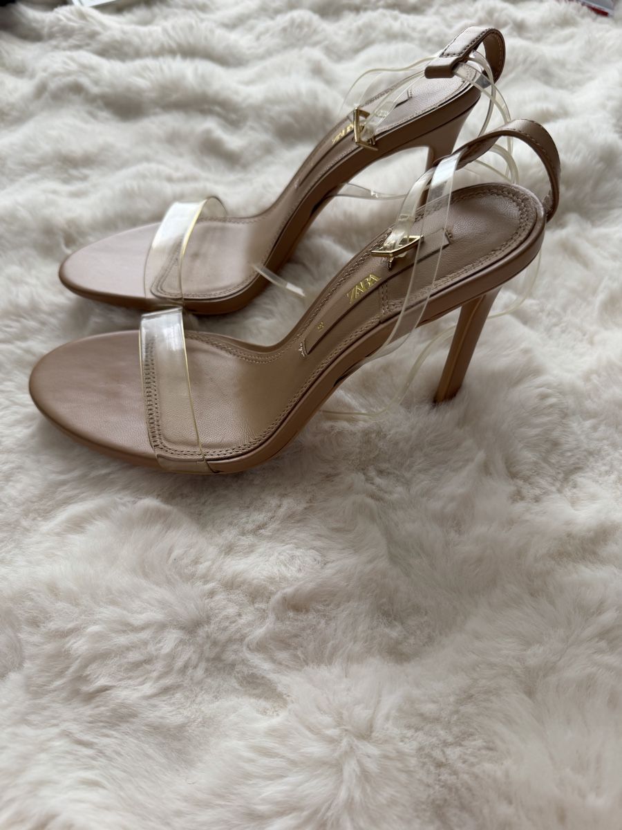 Zara Scarpe da donna: Zara Sandalen Transparent Sommer Gr. 37  – Usato da Näfels venduto da mar_2ptp 2