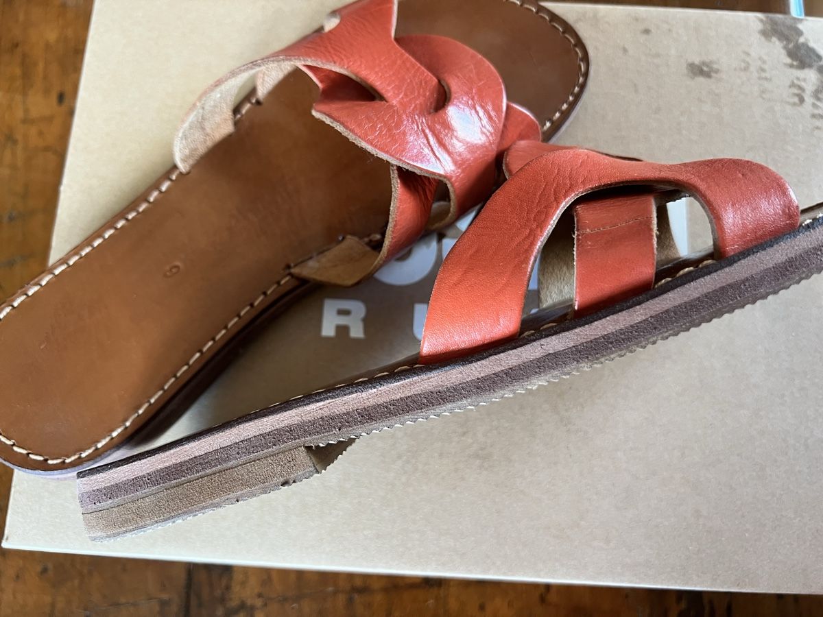 Scarpe da donna: Leather Slide Sandals – Nuovo (secondo la descrizione) da Zürich venduto da fbe_6y69 5