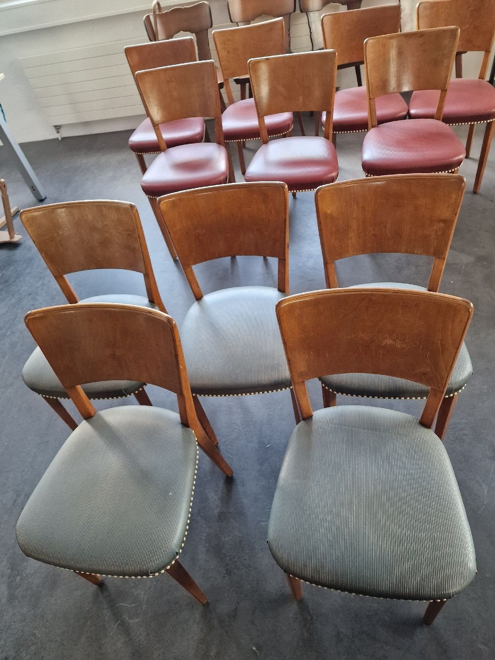 Stühle: Retro Stühle, 5er set – Gebraucht aus Tübach von bau_tr27