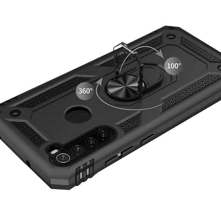 Cover & Protezioni schermo: Xiaomi Redmi Note 8 Hülle Etui Ring Case Magnet Cover Tasche – Nuovo e nell'imballaggio originale da Volketswil venduto da coverandmore 3