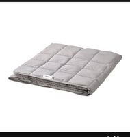 Ikea Dvalin Quilted Blanket, Grey 8kg