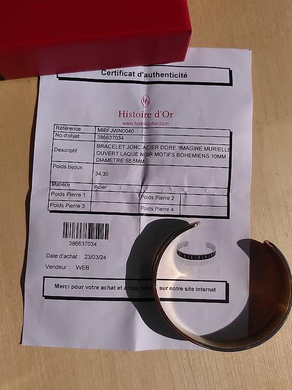 Bracciali & Braccialetti: Bracciale rigido in acciaio placcato oro – Usato da Sessa venduto da uza_x5jm 2