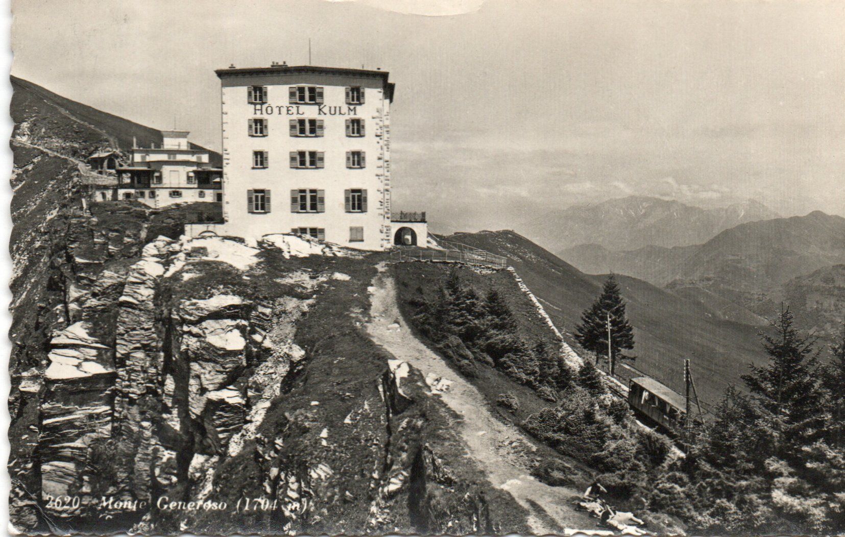 Cartoline postali: Monte Generoso – Usato da Melano venduto da pisonsdro